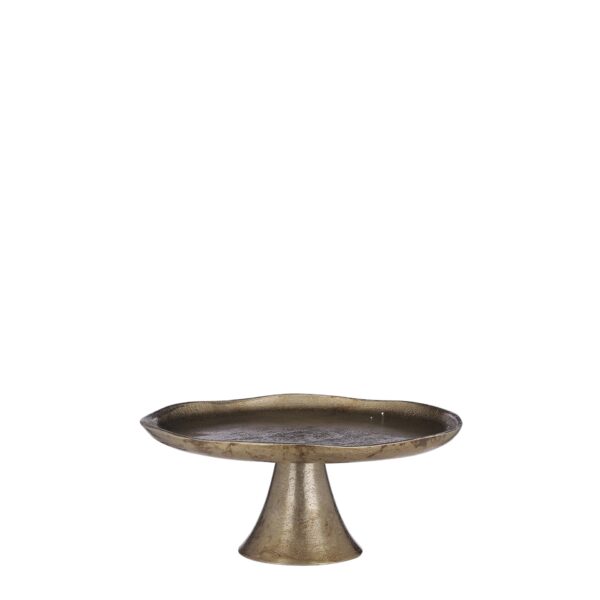Tiered stalak zlatni antique - h10xd25cm