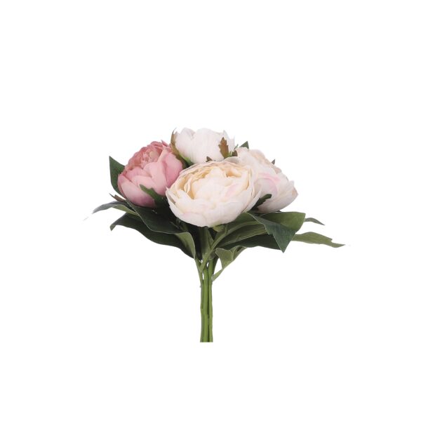 Buket božur roza - l22xd20cm