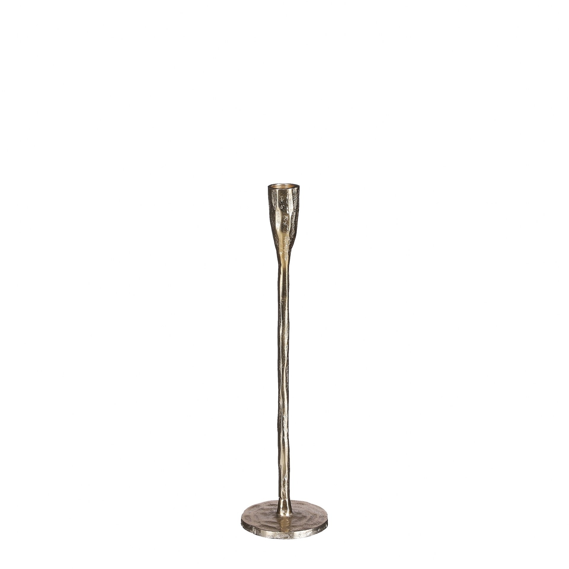 Stretto svijećnjak zlatni- h32xd8cm Stretto svijećnjak zlatni- h32xd8cm