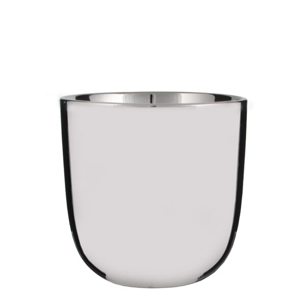 Chaz tegla srebrna - h16,5xd17cm