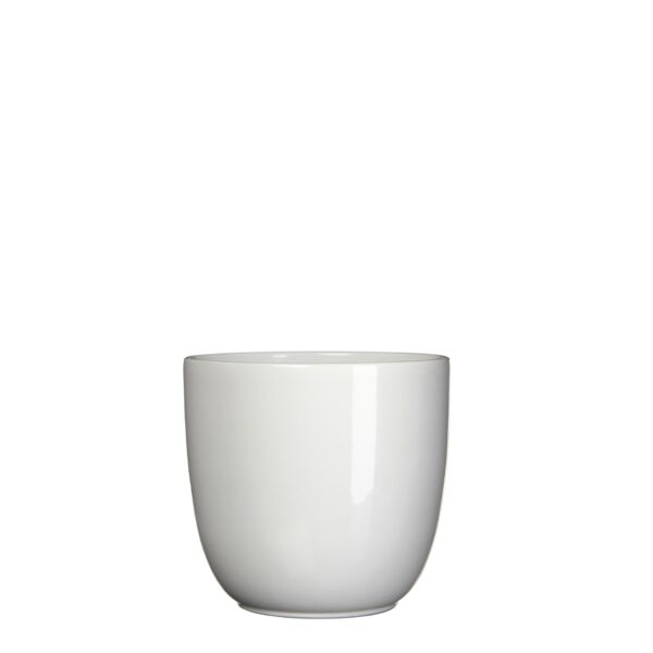 Tusca tegla bijela - h14xd14,5cm