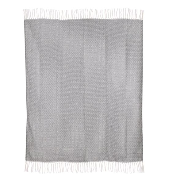 Myrthe prekrivač siva - l150xw130cm