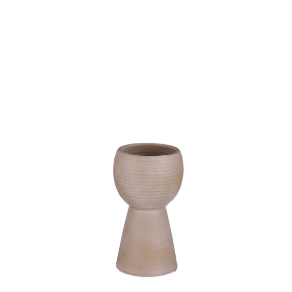 Marlou tegla beige - h28xd17cm