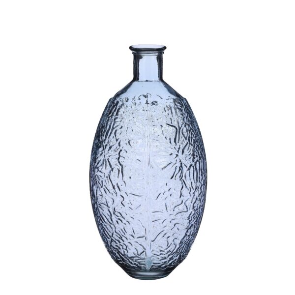 Treasure vaza staklo sv.plava - h59xd29cm