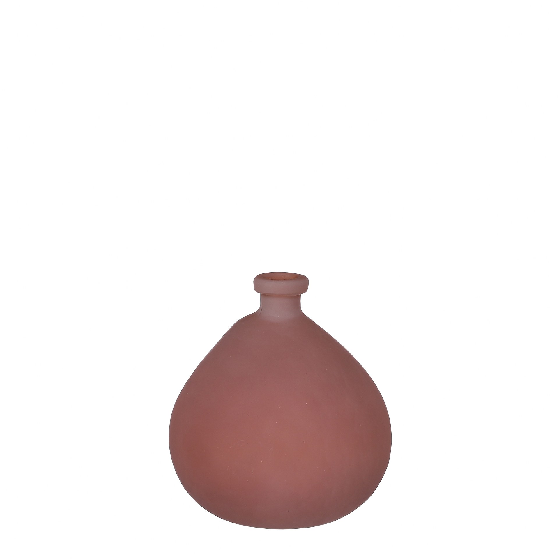 Cocco vaza staklo terra - h23xd21cm Cocco vaza staklo terra - h23xd21cm