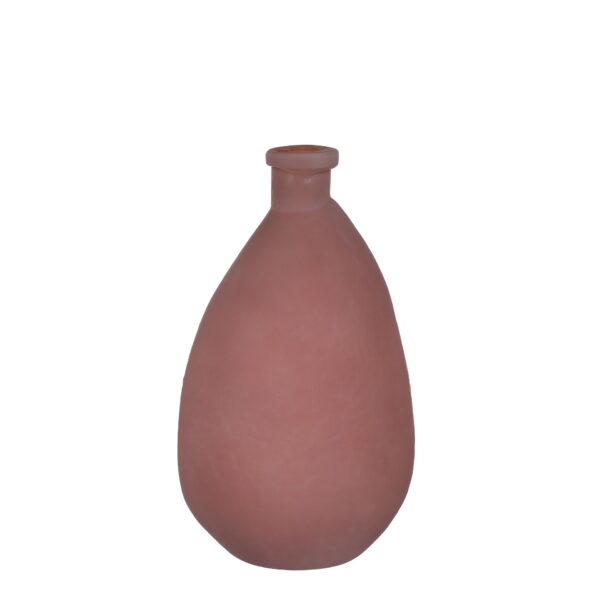 Cocco vaza staklo terra - h36xd20cm